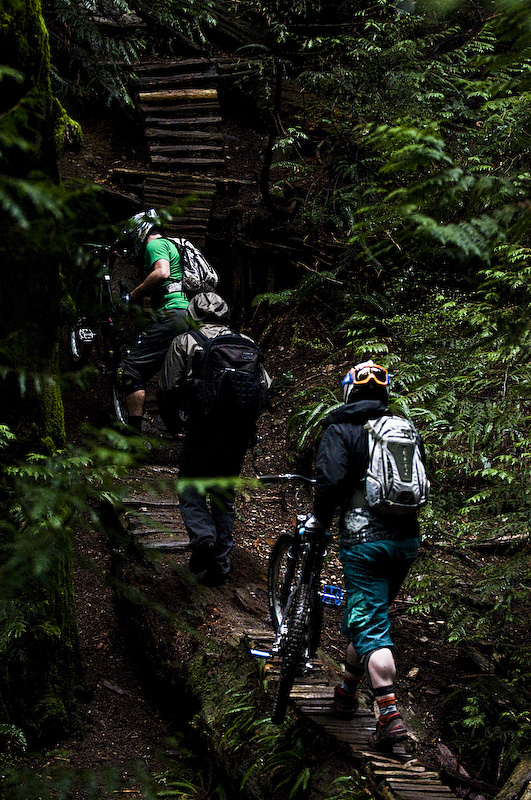 Brett Tippie, Ambrose Weingart, Ryan Berrecloth. Working on Sunday.