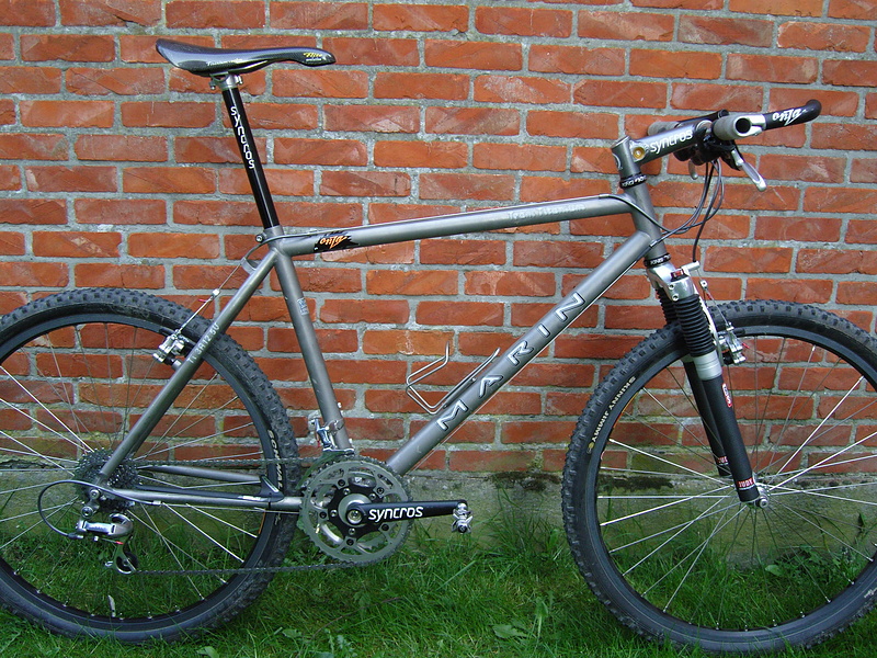 marin titanium mountain bike