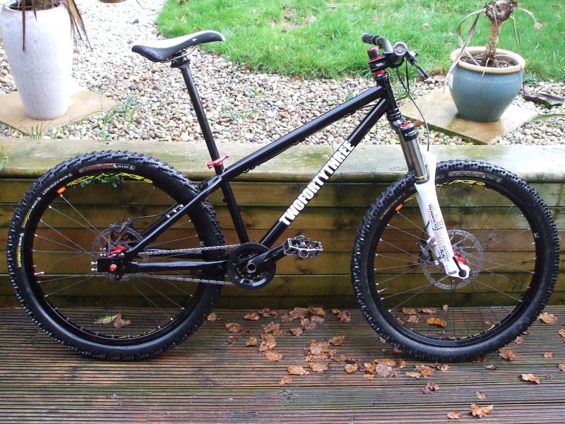 long travel hardtail frame